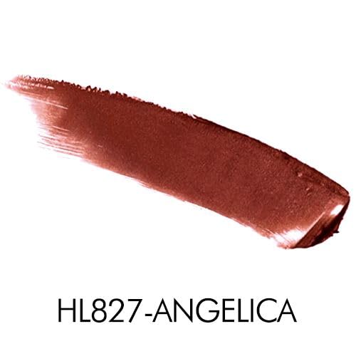 Palladio Herbal Lipstick, Rich Pigmented and Creamy, Infused with Aloe Vera, Chamomile & Ginseng, Prevents Lips from Drying, Combats Fine Lines, Long Lasting Lipstick, Angelica