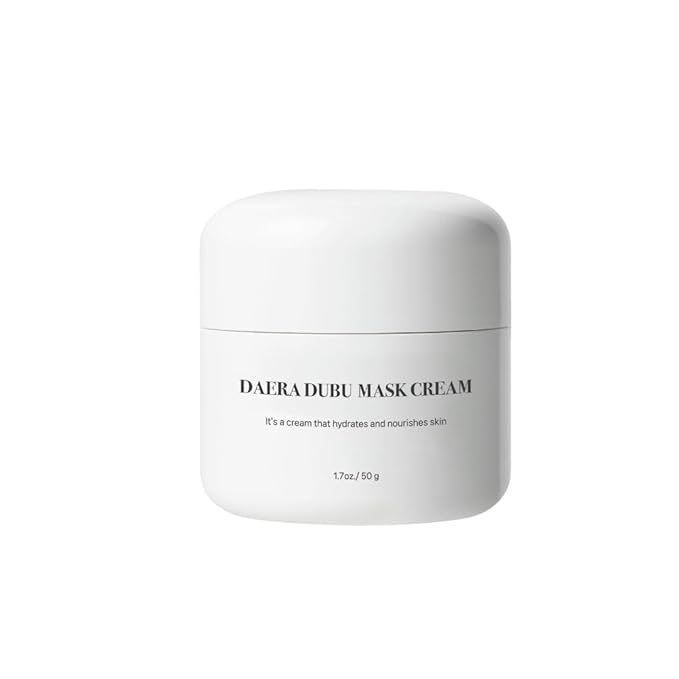 Korean DUBU Cream Glass Skin Care, Deep Hydrating Repairing Nourishing for Dry and Sensitive Skin, Panthenol, Niacinamide, Adenosin, Korean Moisturizer