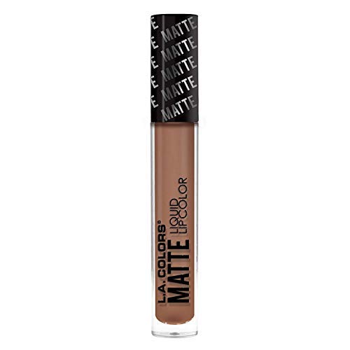 L.A. COLORS Matte Liquid Lip Color, Sultry CLG401 (Pack of 2)