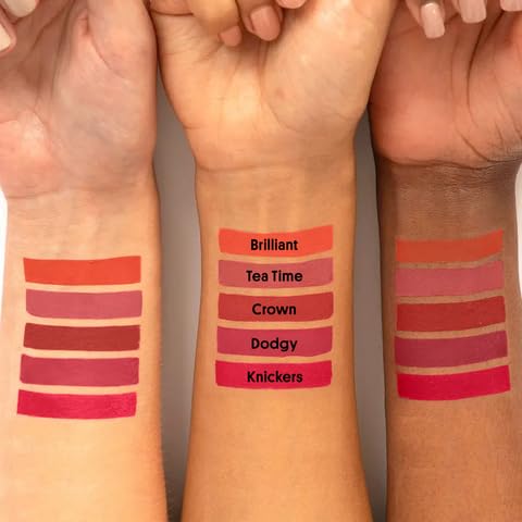 Winky Lux Cheeky Rose, Cream Blush for Cheeks, Flower Blush with Vitamin E, Makeup Blush and Flower Makeup, Coral Brilliant