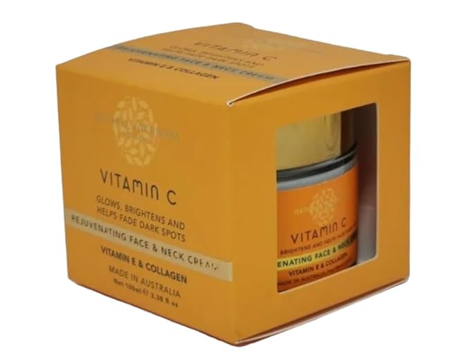 Vitamin C Rejuvenating Face & Neck Cream Glows, Brightens & helps Fade Dark Spots With Vitamin E & Collagen For Women & Men