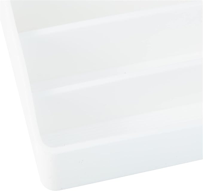 iDesign The Sarah Tanno Collection Silicone Makeup Palette Holder and Cosmetic Organizer, White