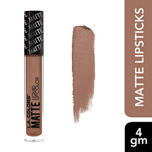 L.A. COLORS Matte Liquid Lip Color, Sultry CLG401 (Pack of 2)