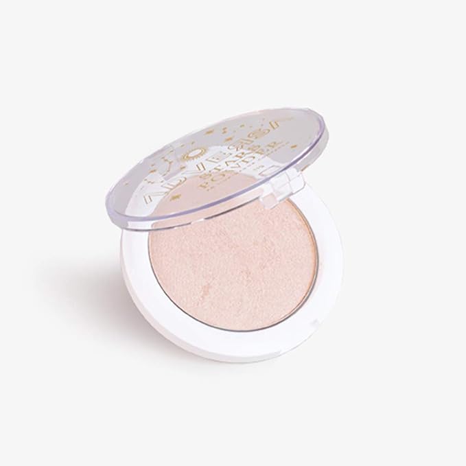ADVERSA - Highlighter Makeup - Stars Powder Line - Illuminating Powder, Face Makeup, Powder Makeup, Beauty & Personal Care - Vegan Makeup, Cruelty Free, Gluten & Paraben Free - Color Champagne