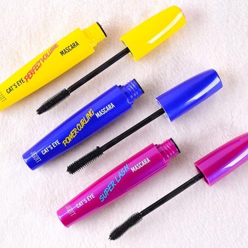 Cat's Eye Super Lash Mascara 0.42oz/12g - Long Lashes for Feminine and Charming Look (Super Lash Mascara)
