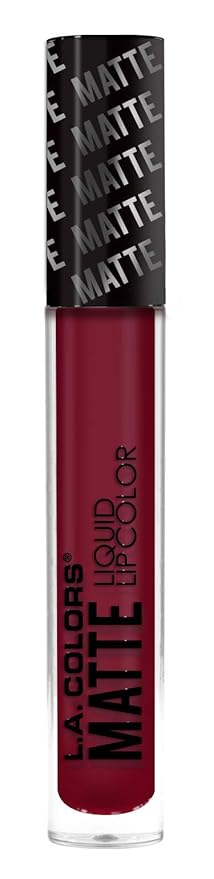 L.A. COLORS Matte Liquid Lip Color, Perception CLG406