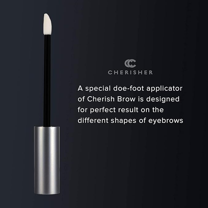 Eyebrow Growth Serum - Cherisher | Conditioner That Cherish Your Natural Brows, Make It Bold, Thick And Defined | Enhancer That Stimulates Regrowth New Eyebrows