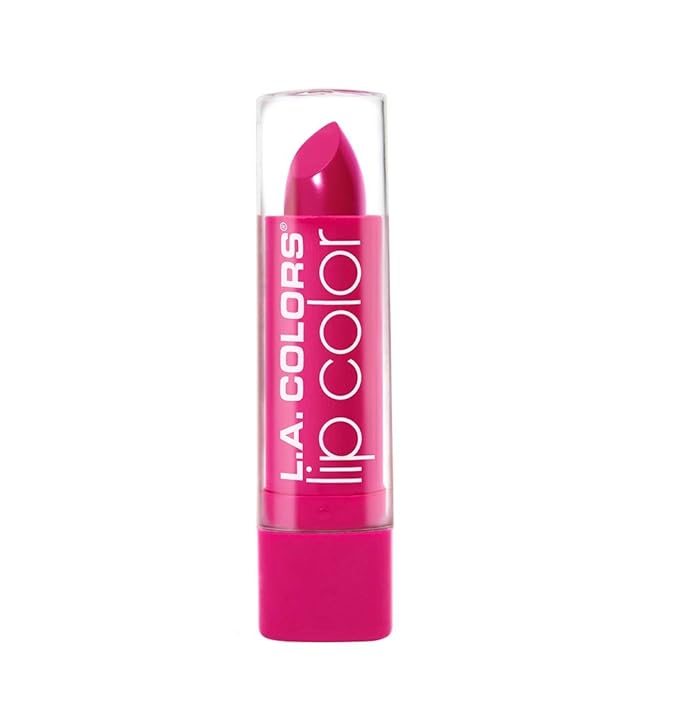 L.A. COLORS Moisture Rich Lip Color, Hot Pink CML544