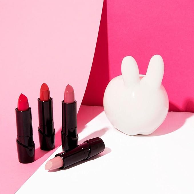 wet n wild Silk Finish Lipstick, Hydrating Lip Color, Rich Buildable Color, Cherry Frost Red (Pack of 3)