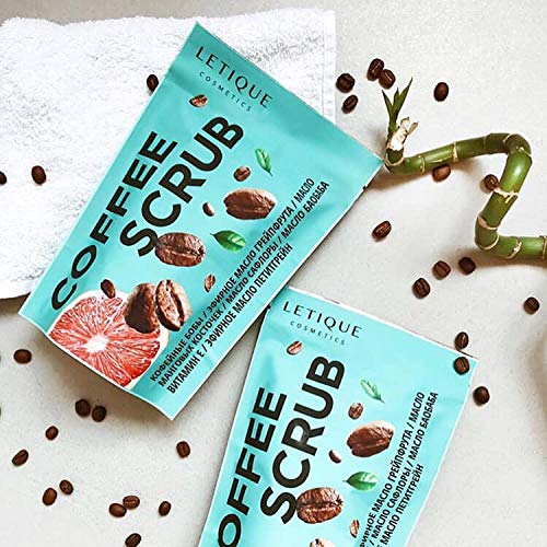 Body Scrub Coffee - Removing Dead Particles of the Epidermis and Stimulating Blood Circulation and Lymphatic Drainage, Makes Your Skin Supple, Smooth and Elastic - 8.8 fl. oz. / 250 g.