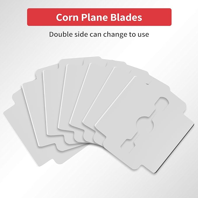 100 Pcs Callus Shaver Blades Set - Corn Plane Replacement Blades Hard Dry Skin Remover for Foot Care & Pedicure Tools