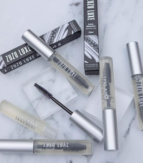 ZUZU LUXE Luxe Mascara (Onyx), Water resistant, Natural, Paraben Free, Vegan, Gluten-free, Cruelty-free, Non GMO, Adds volume to lashes, Vitamin Enriched formula conditions lashes, 0.25 oz.