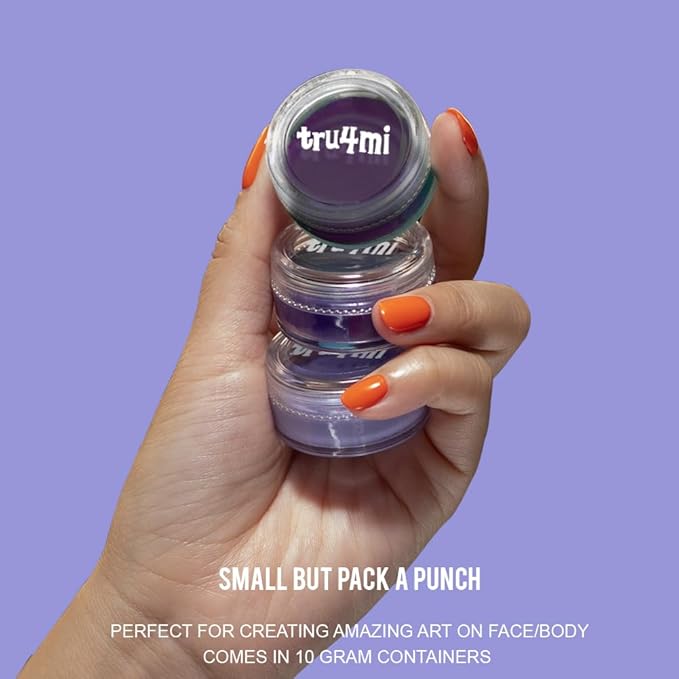 '-Water Activated Eyeliner -Wet Liner Makeup - Smudge Proof Face Body Paint Long Lasting Formula- âTruAmethystâ Dark purple -10g/container
