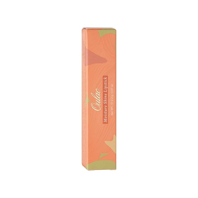 Oulac Moisturizing Shine Brown Red Lipstick for Women - 2 in 1 Glossy Brown Tinted Lip Balm, Hydrating Winter Lipstick for Dry Lips,Shine Juicy Finish Vegan 2.2g/0.07oz (03)