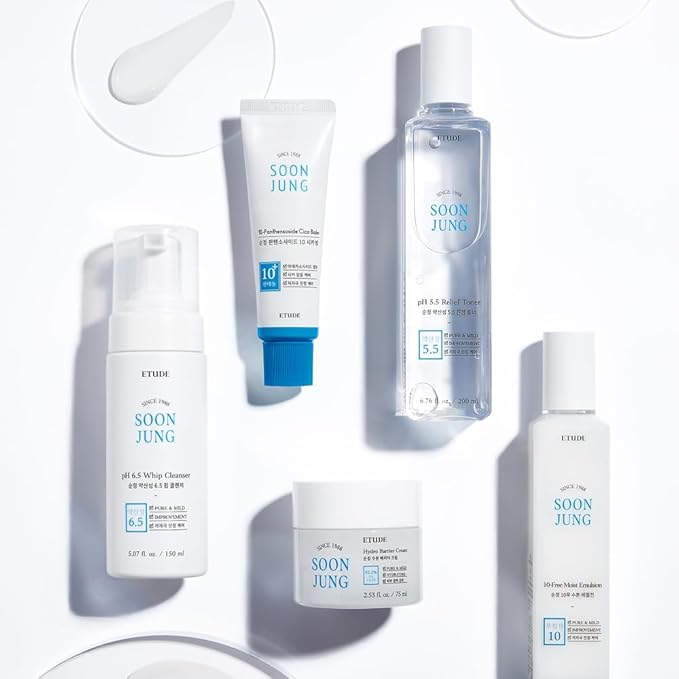 ETUDE Soonjung Hydro Barrier Cream 75ml | Moisturizing and Soothing Cream | Non-Comedogenic, Hypoallergenic & Fragrance Free Moisturizer for Face