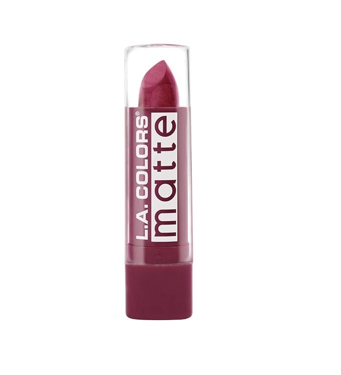 L.A. COLORS Matte Lip Color, Purple Passion CML550
