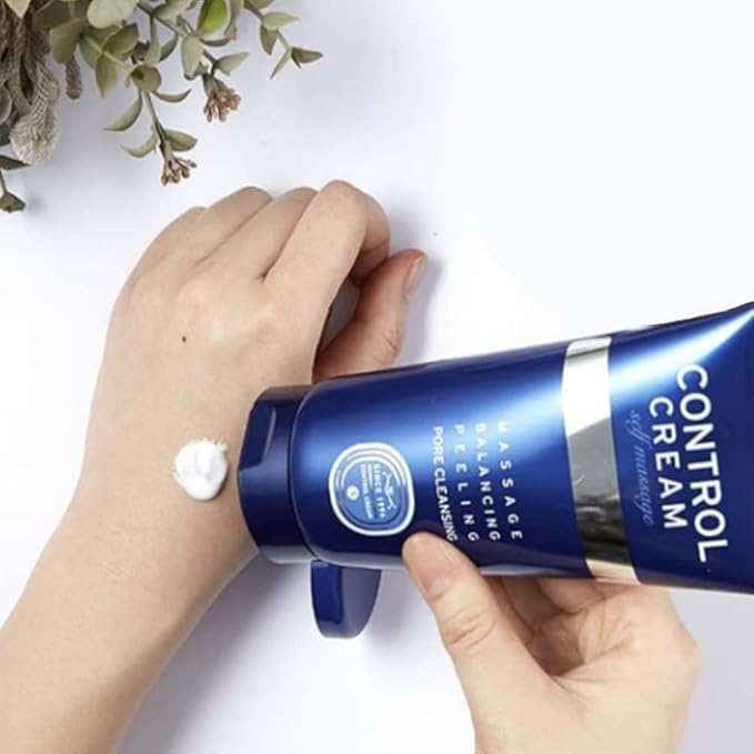 CHARMZONE Self Massage Control Cream – Korean Skincare Moisturizing Exfoliating Face & Body Scrub, Sebum Control, Pore Cleansing, Deep Hydration & Smooth Skin (5.07 fl. oz / 150 ml)