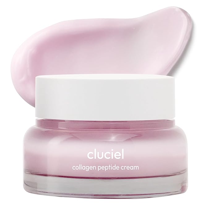 Collagen Peptide Cream I Face Moisturizer with Collagen, 7 Peptides, Vitamin B12, Targets Dullness, Boost Elasticity, Vegan, Cruelty-Free, Korean Glass Skin (50ml / 1.69 fl.oz)