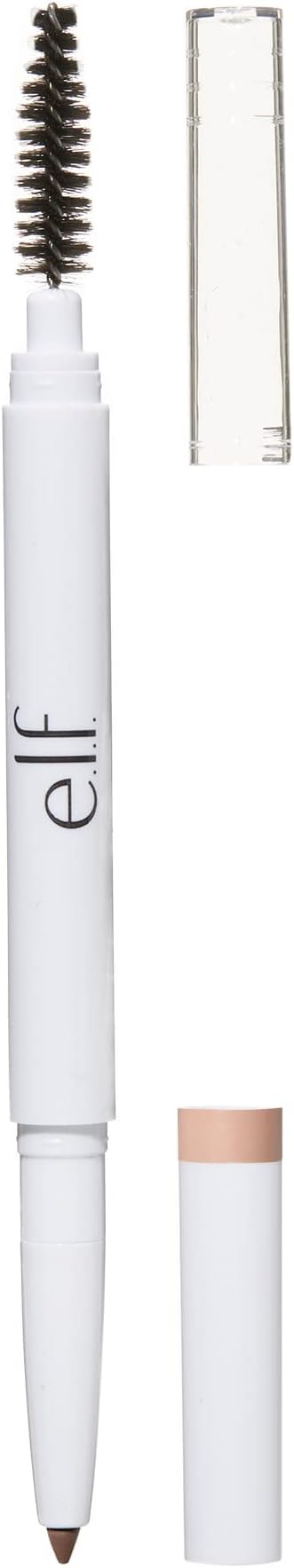 e.l.f. Instant Lift Brow Pencil, Dual-Sided, Precise, Fine Tip, Shapes, Defines, Fills Brows, Contours, Combs, Tames, Blonde, 0.006 Oz