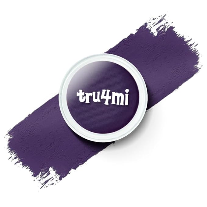 '-Water Activated Eyeliner -Wet Liner Makeup - Smudge Proof Face Body Paint Long Lasting Formula- âTruAmethystâ Dark purple -10g/container
