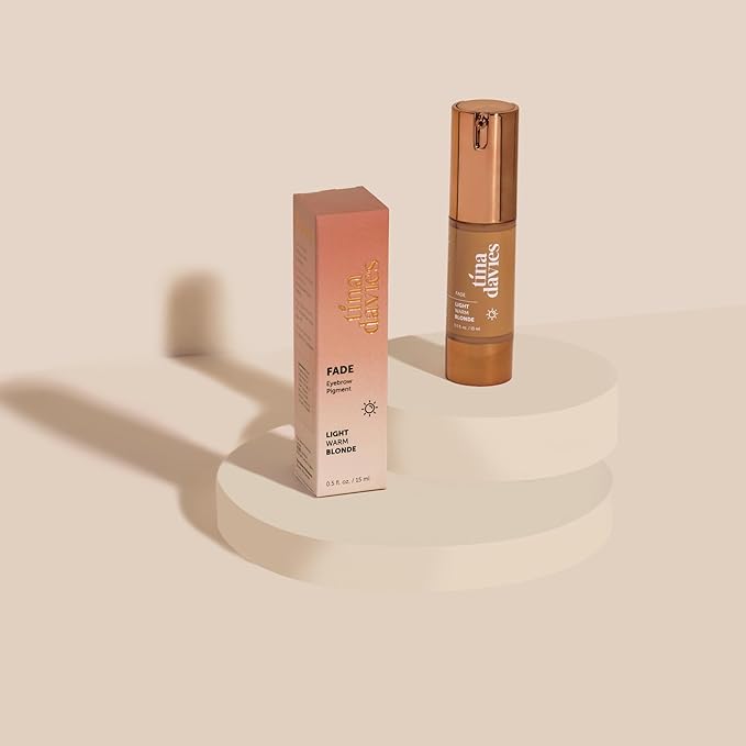 Tina Davies FADE Eyebrow Pigments, Light Warm Blonde 15ml