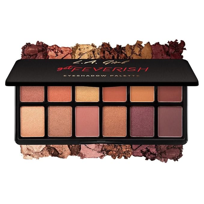 L.A. Girl Fanatic Eyeshadow Palette, Get Feverish GES415