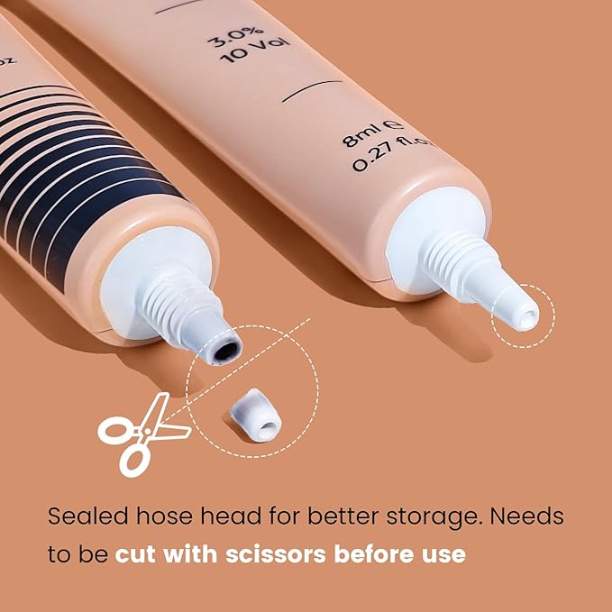 Lash Color Kit - Professional Eyelash and Brow Color with Natural Black Effects, Safe & Easy to Use 8ml
