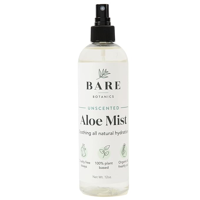 Bare Botanics Aloe Vera Mist + Coconut Vanilla Body Salt Scrub