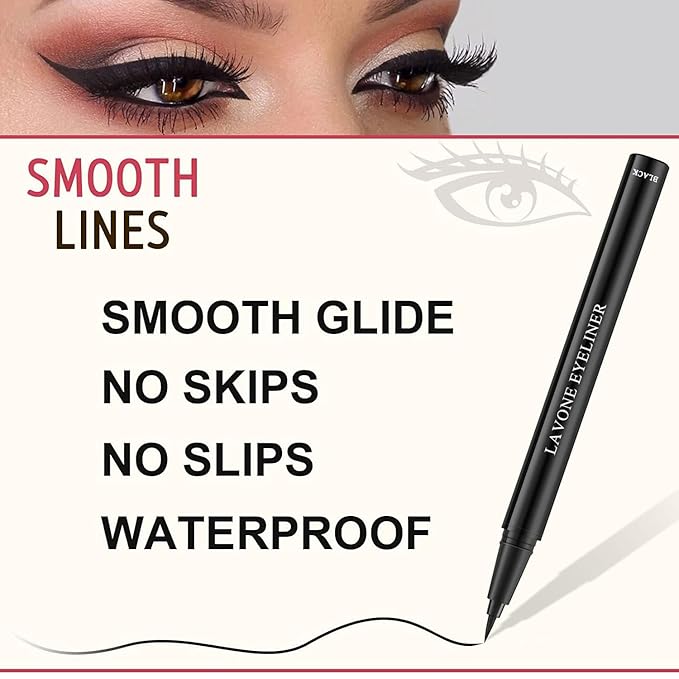 Microblading Eyebrow Pen Kit - Waterproof Brow Makeup Set with Eyebrow Pencil, Eyebrow Gel Clear, Eyeliner, Dual-ended Eyebrow Brush, Natural Looking Brows with Long-Lasting All-Day Hold - Dark Coffee