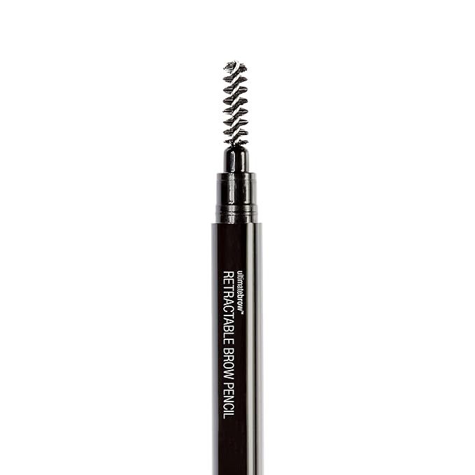 wet n wild Ultimate Eyebrow Retractable Definer Pencil, Taupe, Dual-Sided Brow Brush, Fine Tip, Shapes, Defines, Fills Brow Makeup