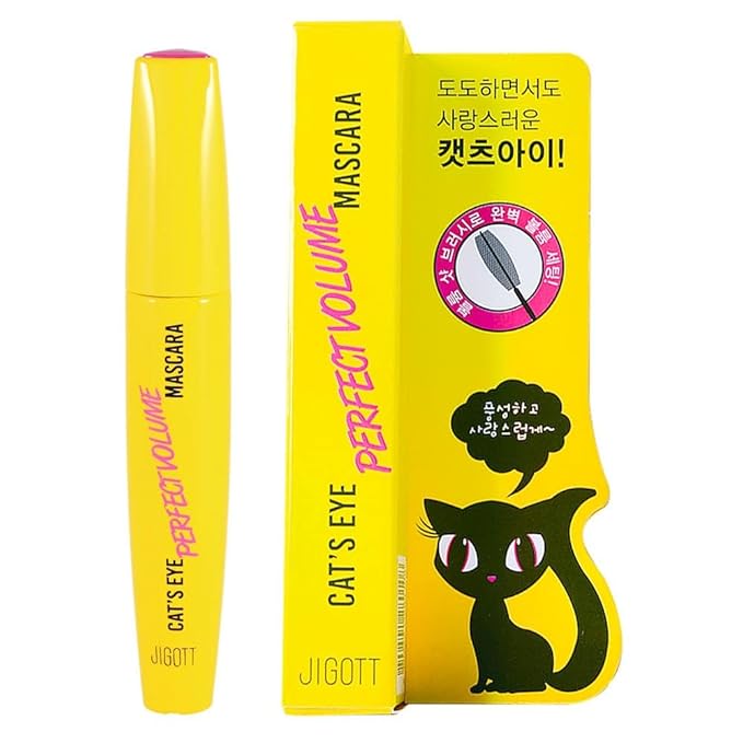 Cat's Eye Perfect Volume Mascara 0.42oz/12g - Long Lashes for Feminine and Charming Look (Perfect Volume Mascara)