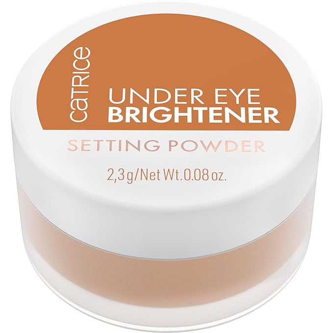 Catrice | Under Eye Brightener Setting Powder (030 | Golden Toffee) | Brightening, Soft Focus Effect Enriched with Hyaluronic Acid for Flawless Radiant Skin | Vegan & Cruelty Free