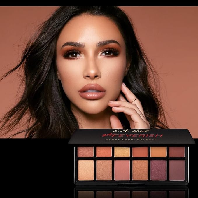 L.A. Girl Fanatic Eyeshadow Palette, Get Feverish GES415