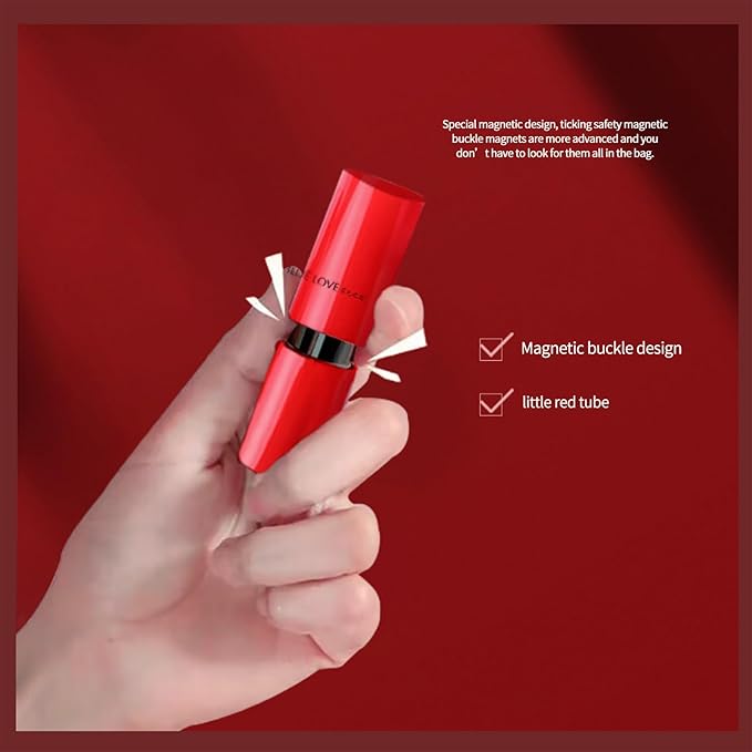 BLUE LOVE Lustrous Lipstick - Long-Lasting Moisturizing Red & Black Lip Stick for Women | Non-Greasy Formula for Soft, Hydrated Lips (018#Iced Rose)