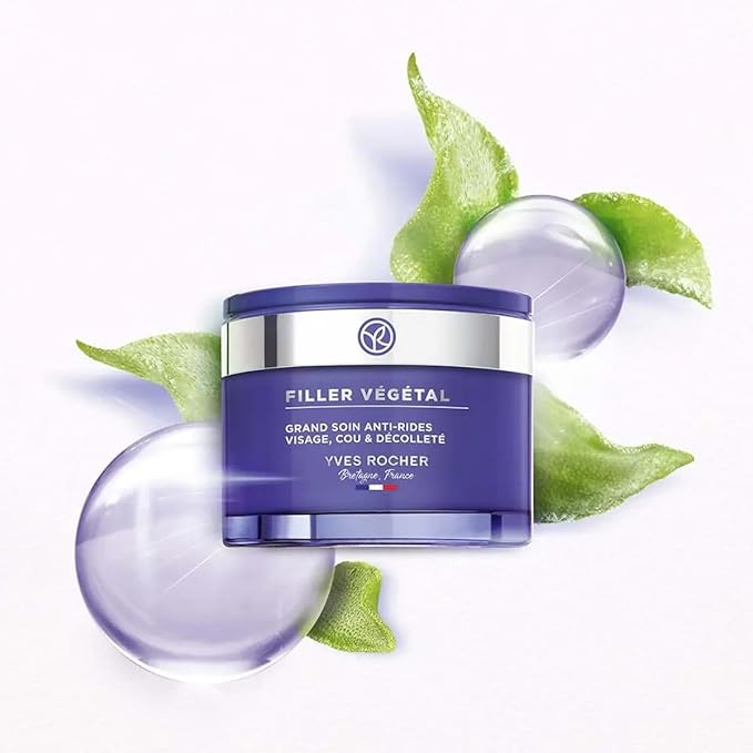 Yves Rocher Filler Vegetal Intense Anti-wrinkle Care - Face, Neck, Neckline, 75 ml./2.5 fl.oz.