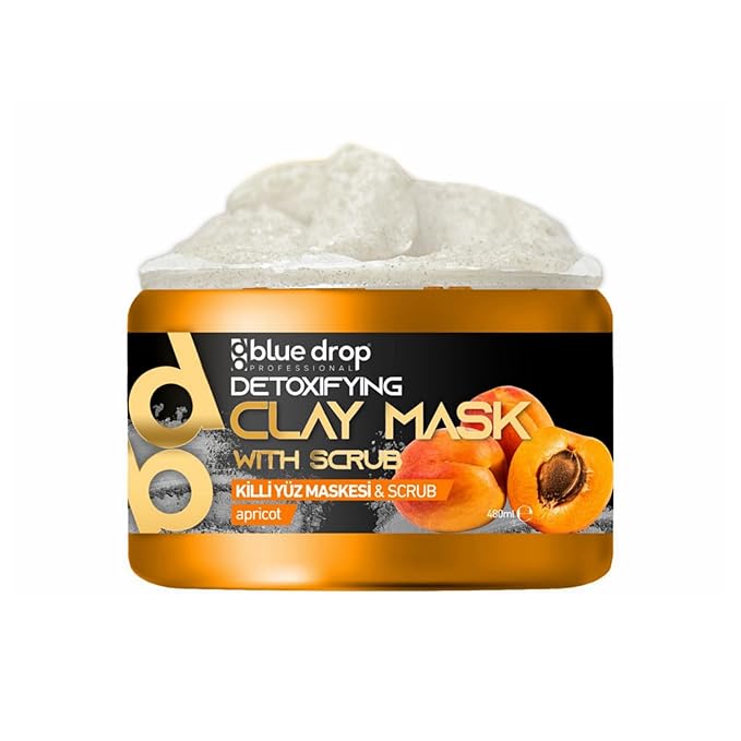 Apricot Scrub for Face and Body | 16 fl Skin Cleansing and Firming Peel | Moisturizes and Restores Skin pH Balance Scrub for Face and Body (Apricot, 16 Fl Oz)