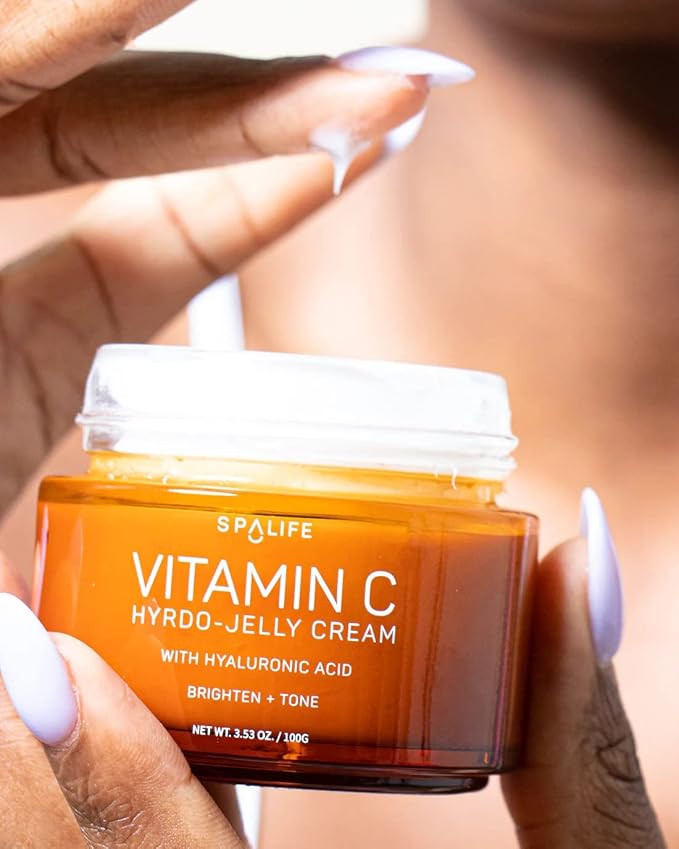 SpaLife Beauty Vitamin C Hydro - Jelly Moisturizing Face Cream With Hyaluronic Acid
