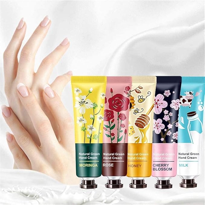 10 Pack Hand Cream for Women and Girls,Hand Cream for Dry Cracked Hands Deeply Moisturizing Hand Lotion with Shea Butter Vitamin E for Work Mini Travel Size Moisturizer Gift Set for Women