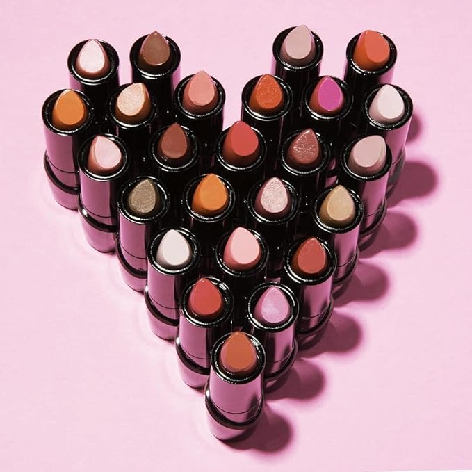 wet n wild Silk Finish Lipstick Hydrating Rich Buildable Lip Color with Vitamins A,E, & Macadamia 530D Dark Pink Frost and Secret Muse
