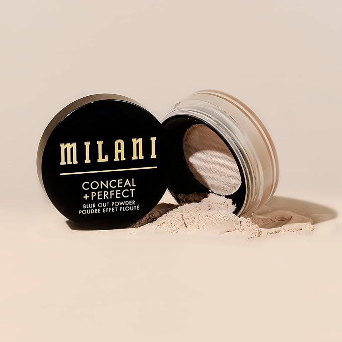 Milani Conceal + Perfect Blur Out Powder and Facelift Collection Kit 1: Honey Contour, Lunar Highlighter, Rose Undereye Brightener
