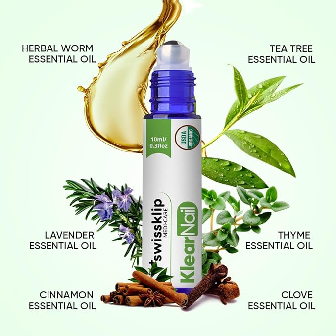 Swissklip Medi-Care Toenail Stick I Natural Solution for Healthy Nails I Suitable For Foot, Toe, and Fingernail I For Brittle Toenails – 10ml / 0.3 Fl. Oz. Pack of 1 - Made in USA