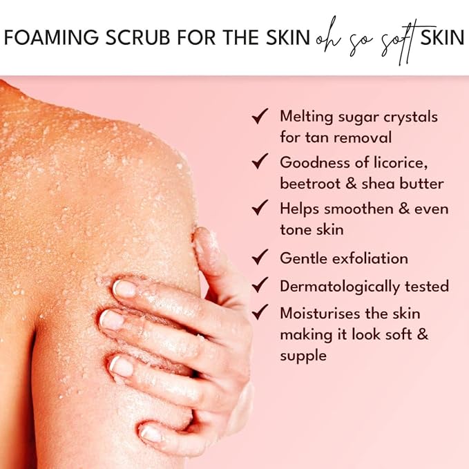 Radiant Glow Sugar Scrub - Natural Exfoliation & Moisturizer, Unveil Your Skin’s Natural Beauty, 8oz