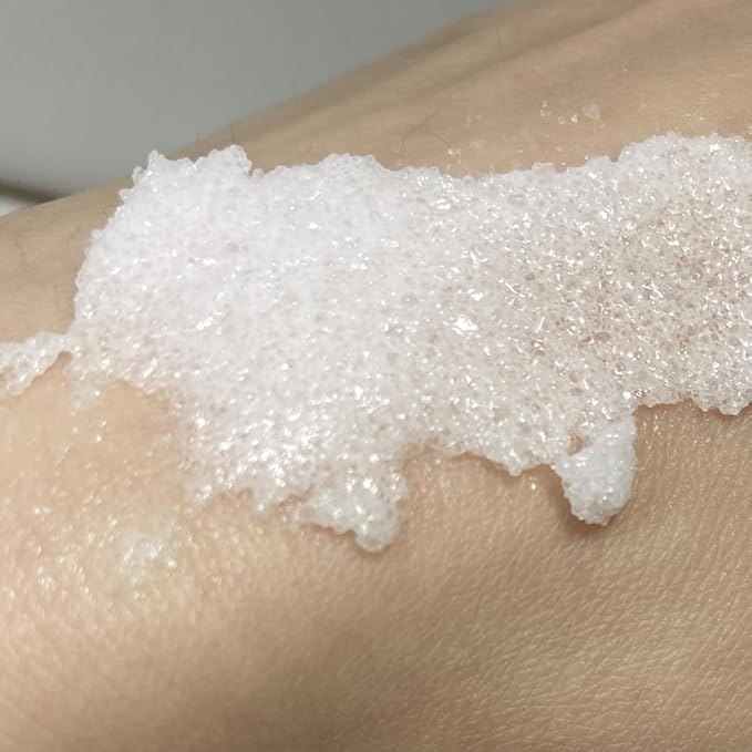 Estesophy Salt Scrub_Mango_Korean Salt Body Scrub, Salt Massge, Salt Soap, Body Care, Mango Salt Shower 4.2oz (120g)
