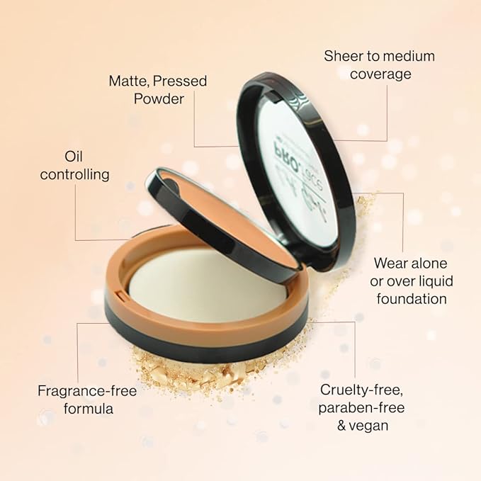 L.A. Girl Pro.Face Matte Pressed Powder, Buff GPP606