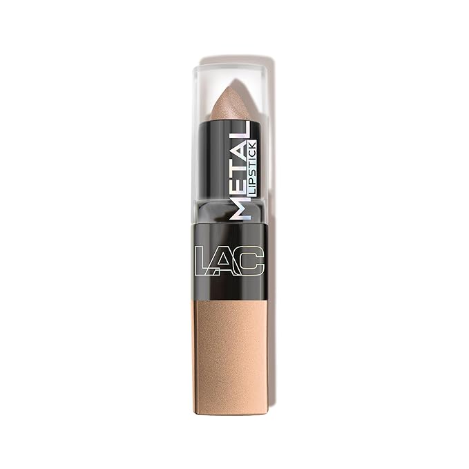 L.A. COLORS Metal Lipstick, Iced Mocha CML564