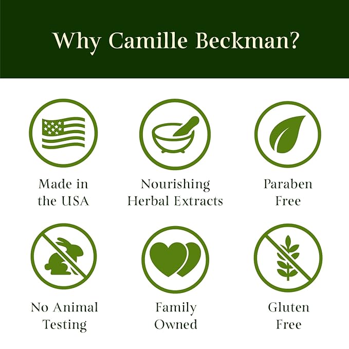 Camille Beckman Glycerine Hand Therapy Cream, White Pumpkin & Cardamom, 6 Ounce