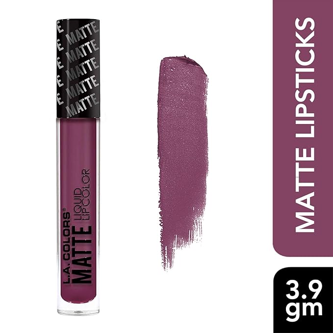 L.A. COLORS Matte Liquid Lip Color, Fierce