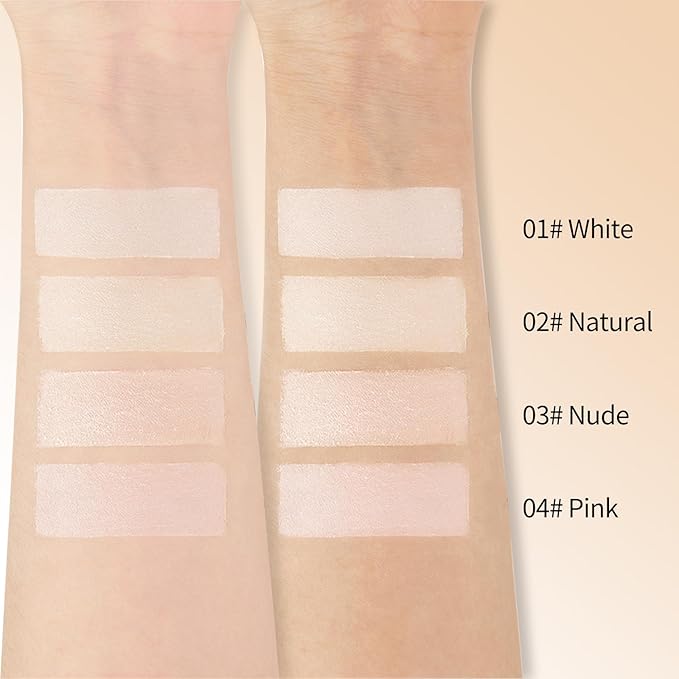 Erinde Blurring Setting Powder, Loose Face Powder with Finishing Powder Puff, Matte Finish, Lightweight, Long-Lasting, Soft Focus Natural Face Makeup for Uneven Skin Tone, White