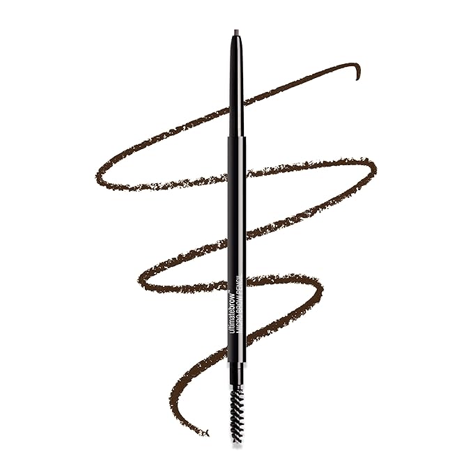 wet n wild Ultimate Eyebrow Retractable Definer Pencil, Medium Brown & Ultimate Brow Micro Eyebrow Retractable Pencil, Dark Brown, Ultra Fine 1.5mm Tip, Draws Tiny Brow Hairs