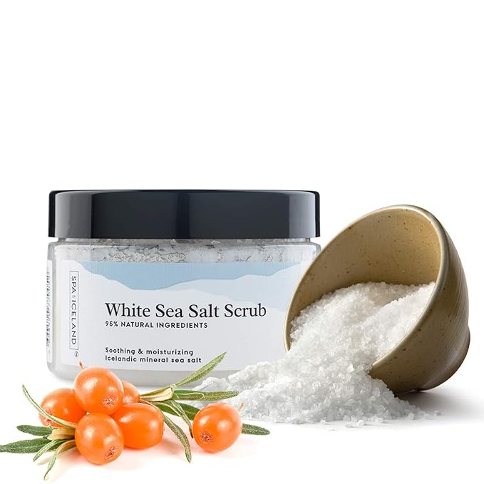 White Sea Salt Scrub | Smoothing and Moisturising